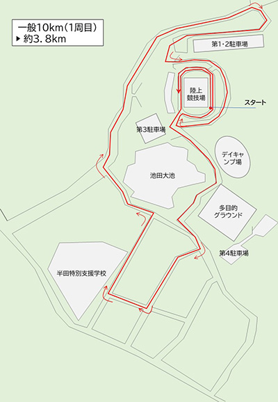 10km部門1周目
